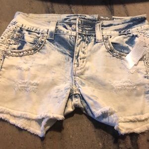 Miss Me cut off shorts